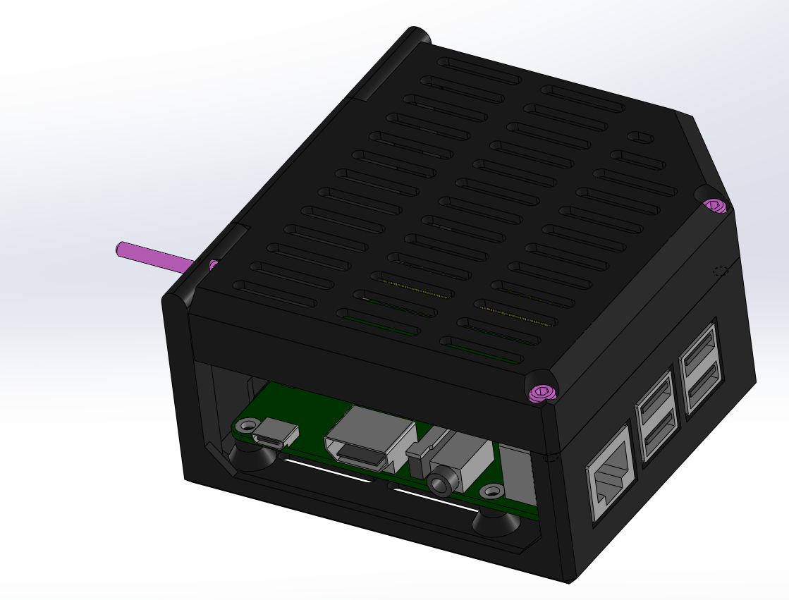 RSPi 3B - MK3(s) back mount by Schpiza | Download free STL model ...