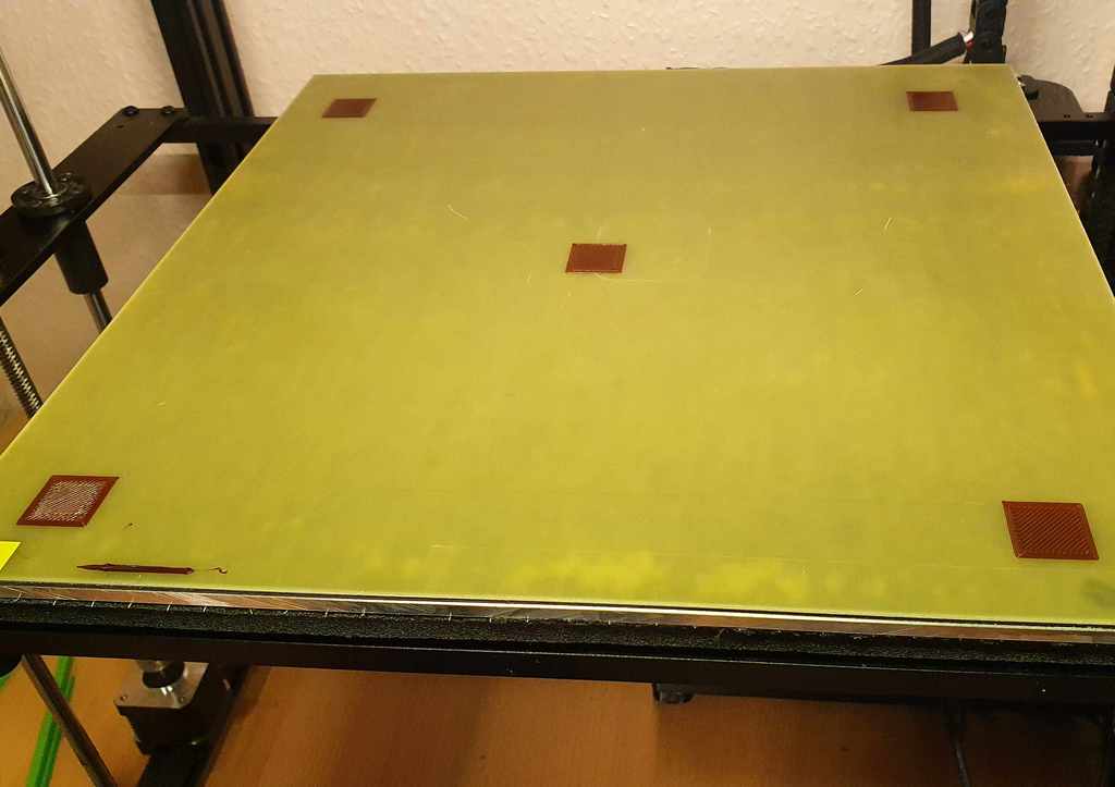 Levelmuster/bed leveling für Artillery Sidewinder X1 und Artillery Genius