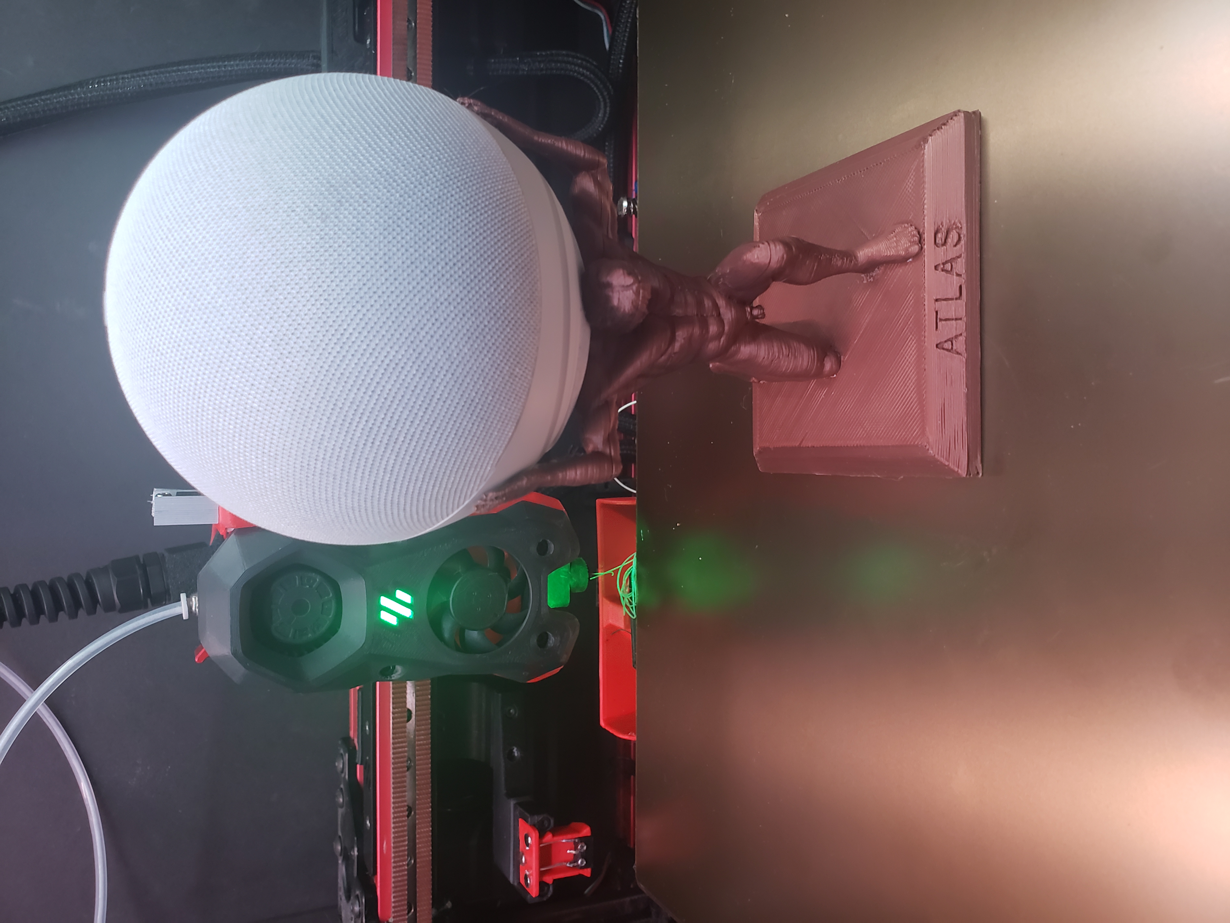 Miniatura 2 do modelo 3D Atlas Echo Dot 4th Gen base