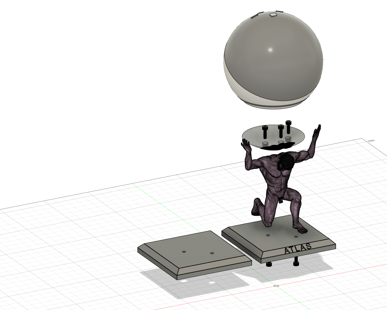 Atlas Echo Dot 4th Gen base