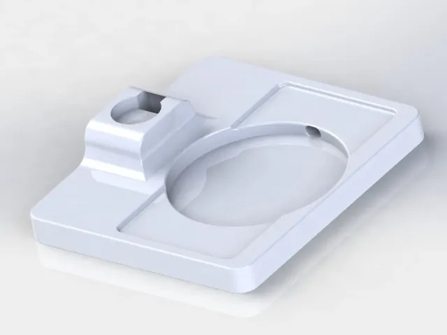 Apple watch & wireless qi charging dock