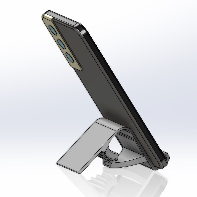 Adjustable Phone Stand #print in place #one Piece