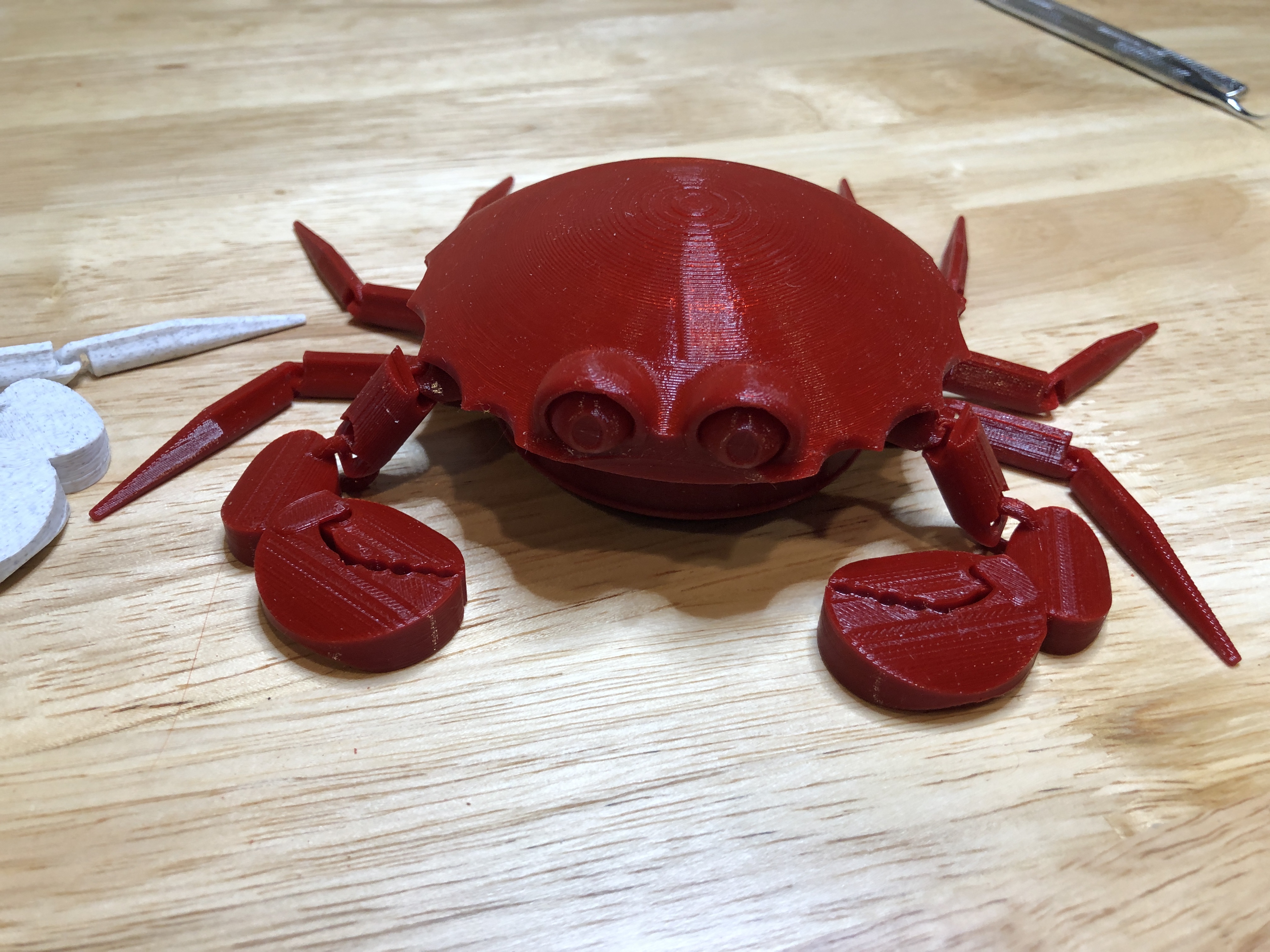 Mechanical Dancing Articulated Crab "Crazy Legs"