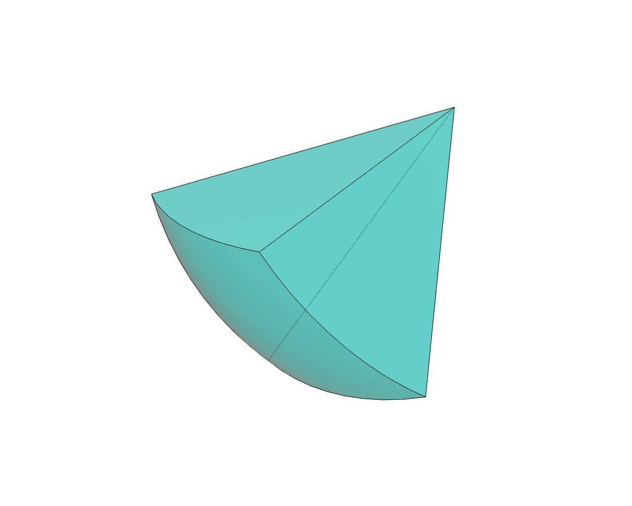 Rhombic Triacontahedron And Spherical Rhombic Triacontahedron by cewo ...