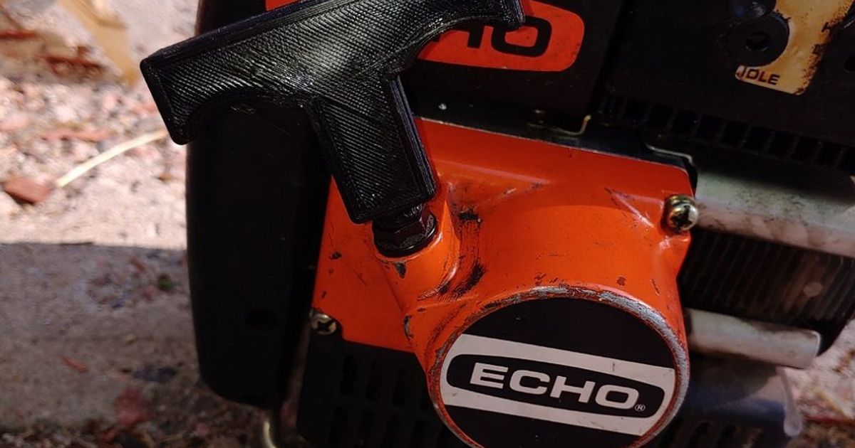 Pull start handle by Tom_R Download free STL model