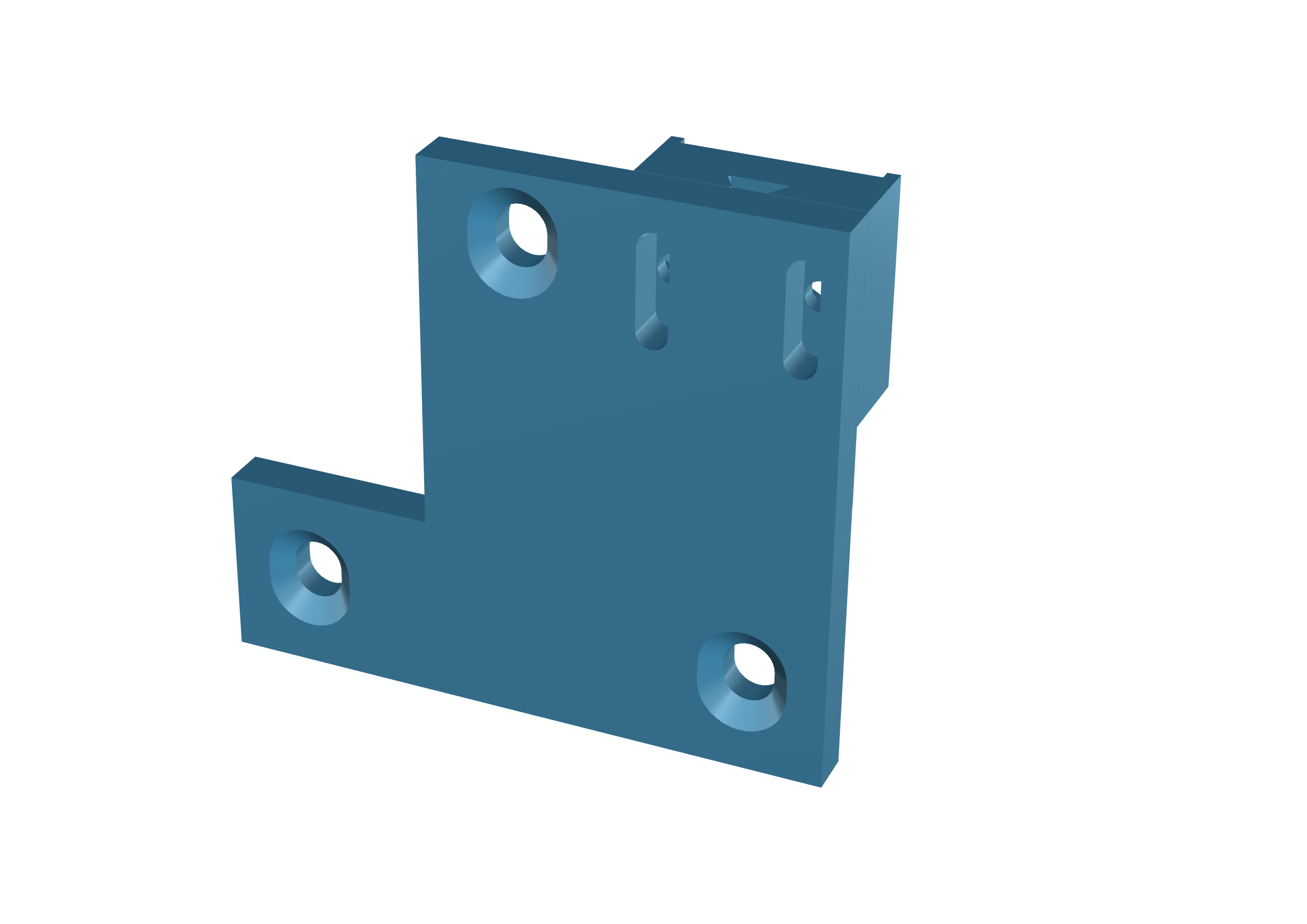 Adjustable Z endstop bracket for cr10s