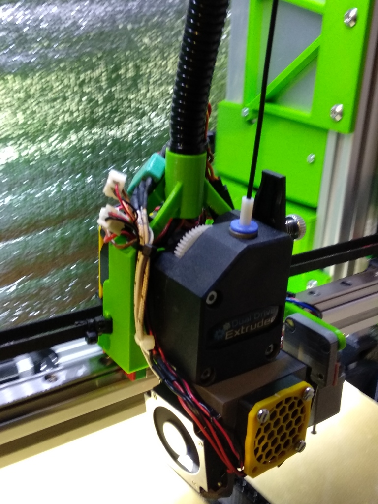 BMG direct drive x-carriage for BLVmgn (ANET)