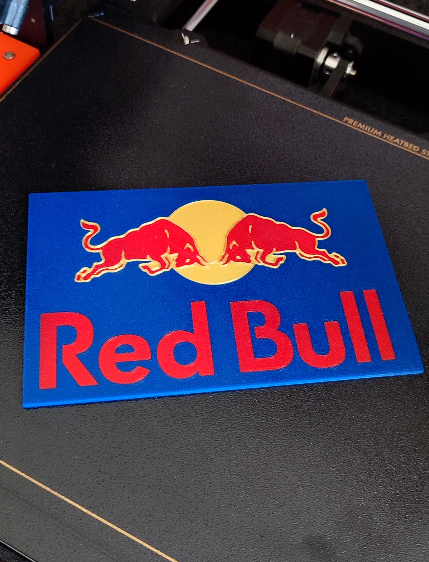 PLAQUE RED BULL (Single & Multimaterial )