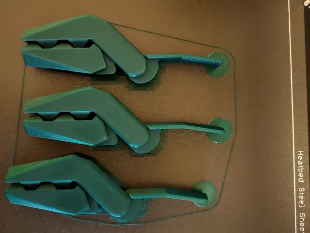 Bag Clip (PRINT IN PLACE CAM) Lever Surface Area mod