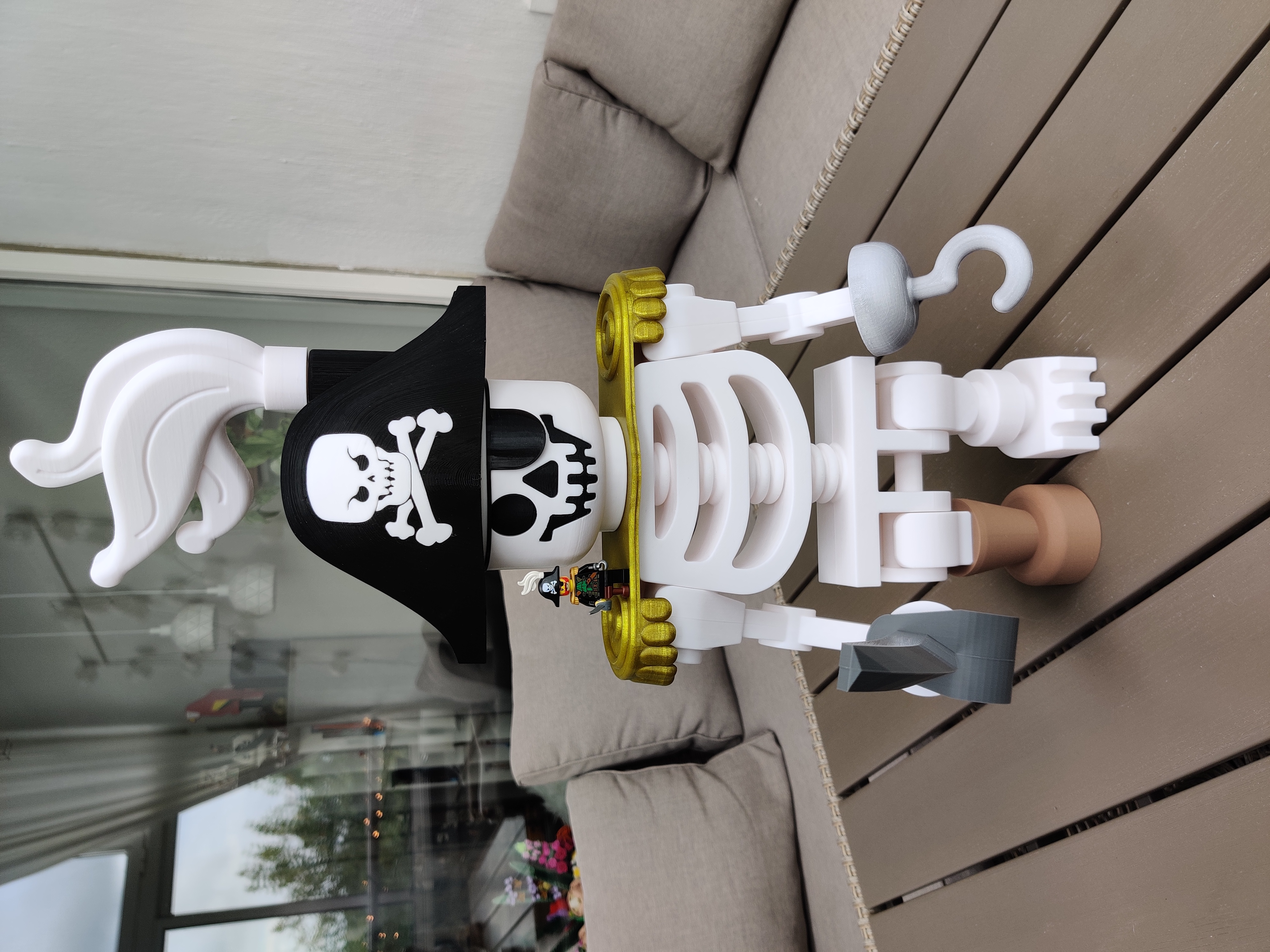 Lego inspired Pirate Bicorne (2528pb03)