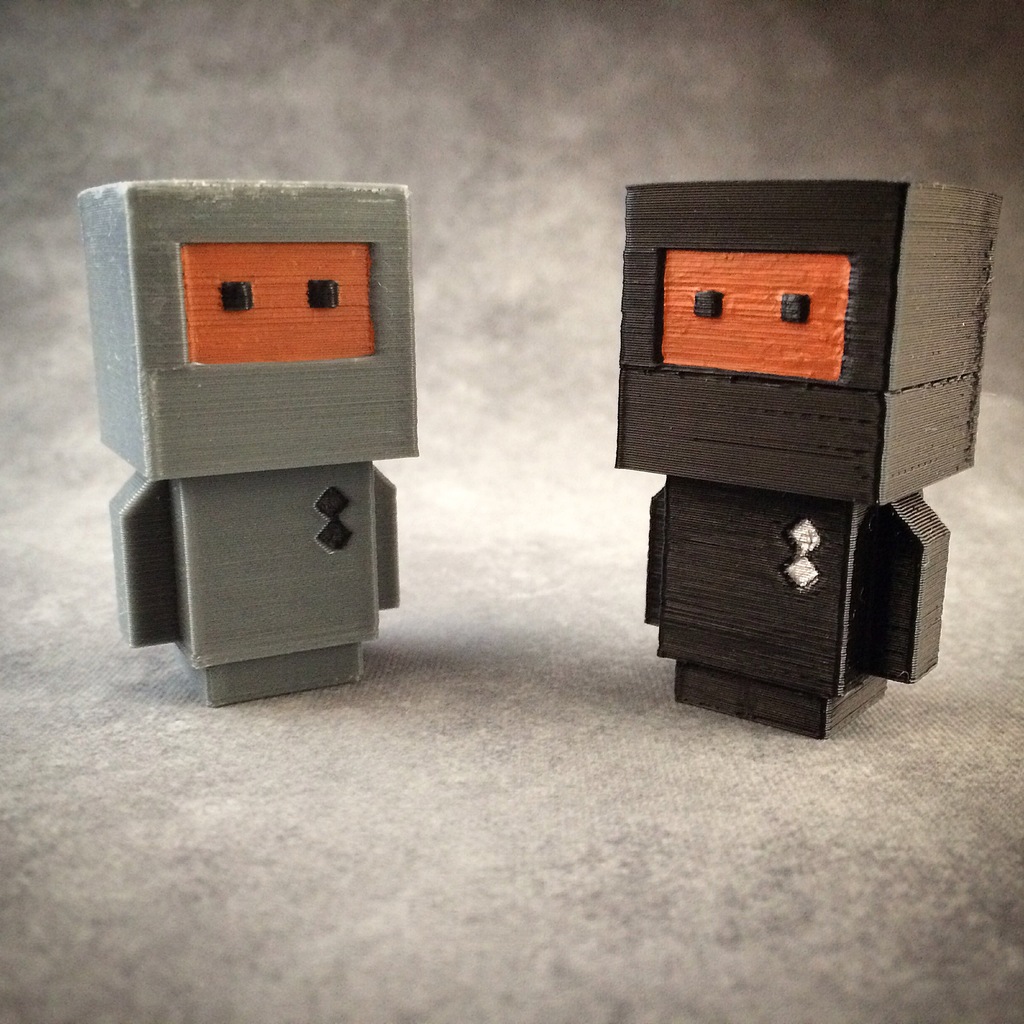 Blockhead Ninja by DesignMakeTeach Download free STL model