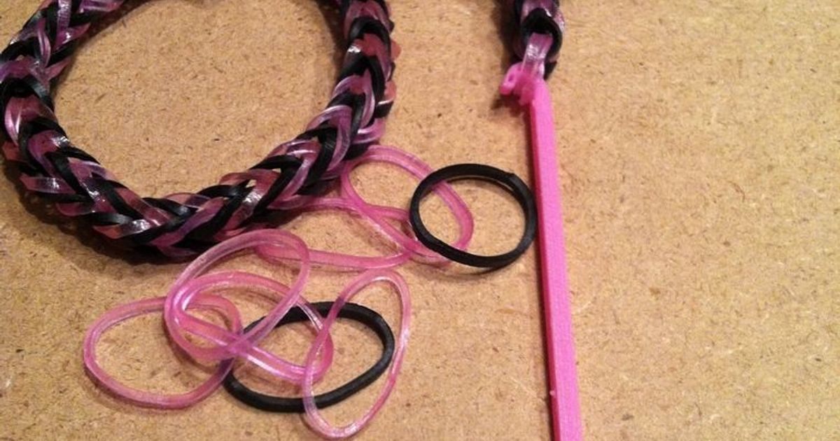 Rubberband Loom Hook Travel Size by DesignMakeTeach Download free