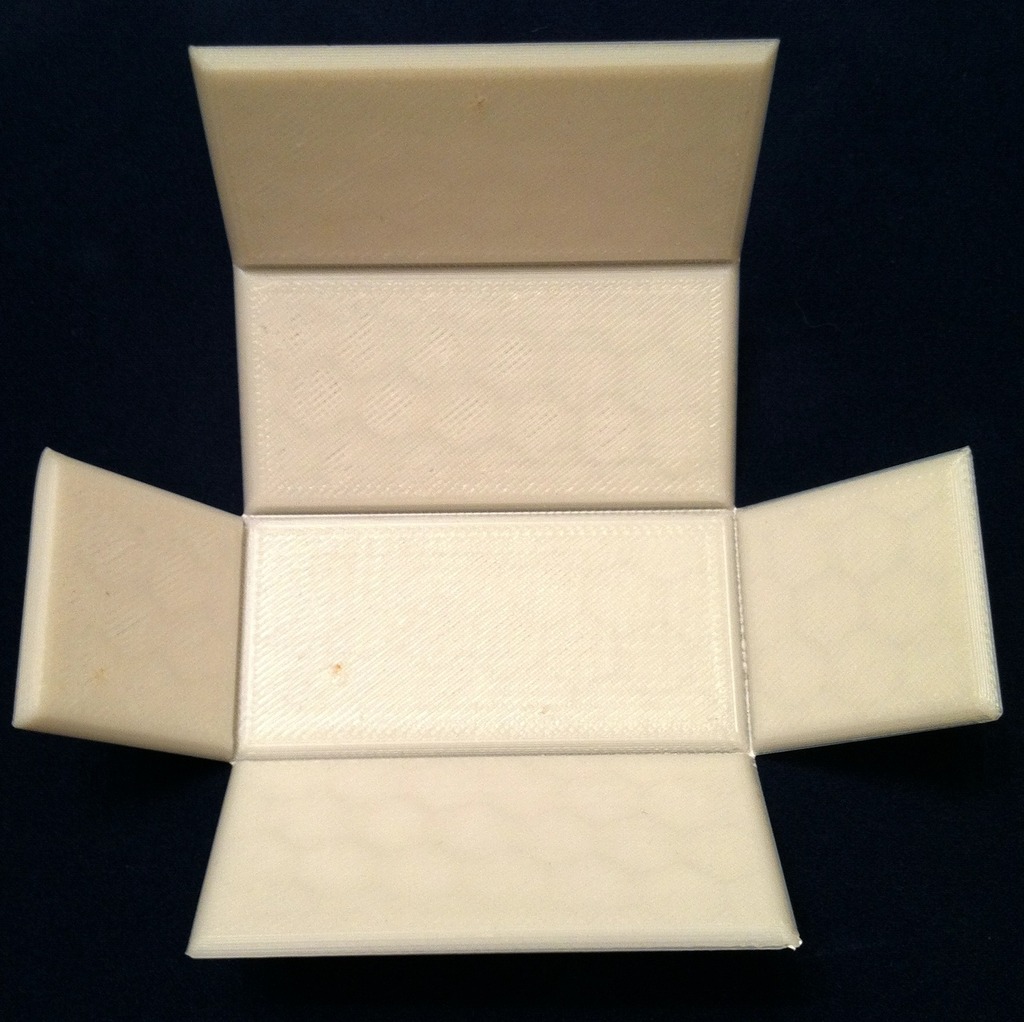 Foldable Rectangular Prism - Print Flat