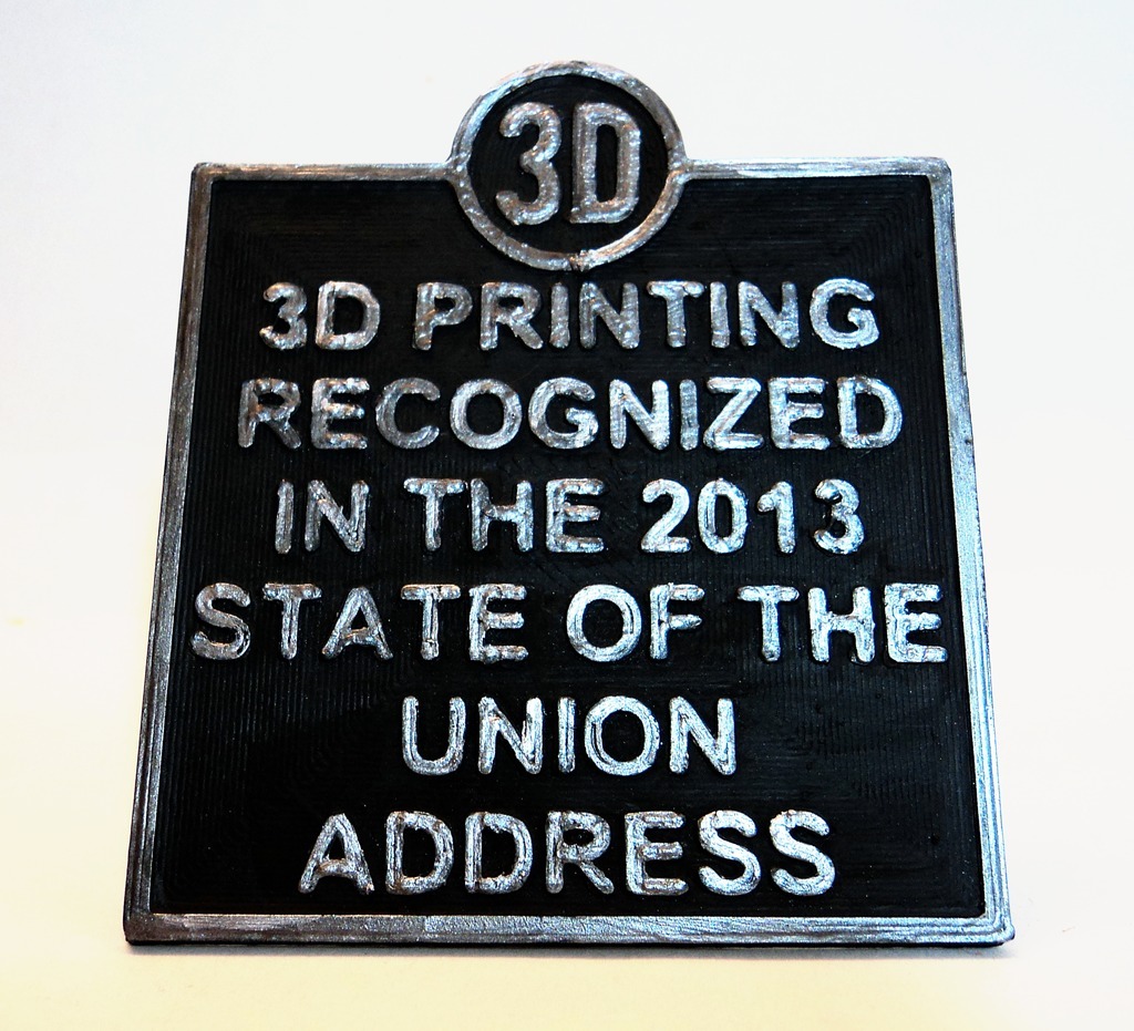 History of 3D Printing Marker #2