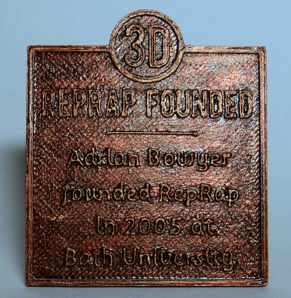 Historical Marker Template and History of 3D Printing by