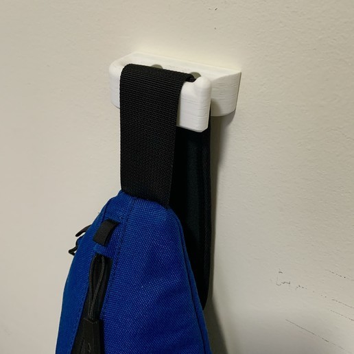 Miniatura 2 do modelo 3D Strong Bag Wall Hook