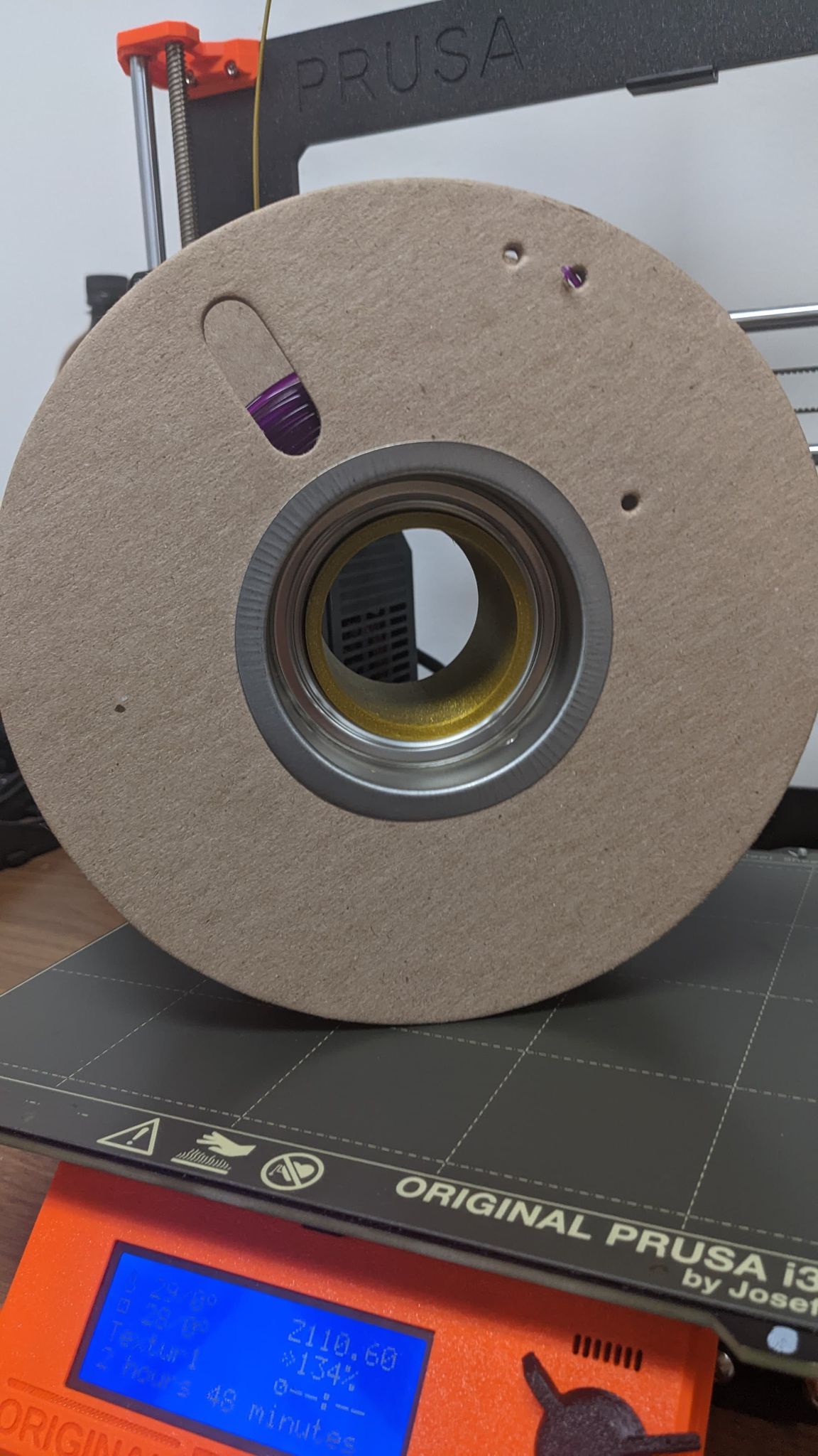 Miniatura 2 do modelo 3D Printed Solid Jessie Spool Guard