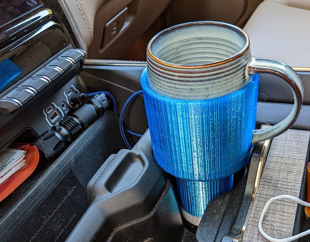 RAM console coffee mug adapter by Nikdfish Download free STL model