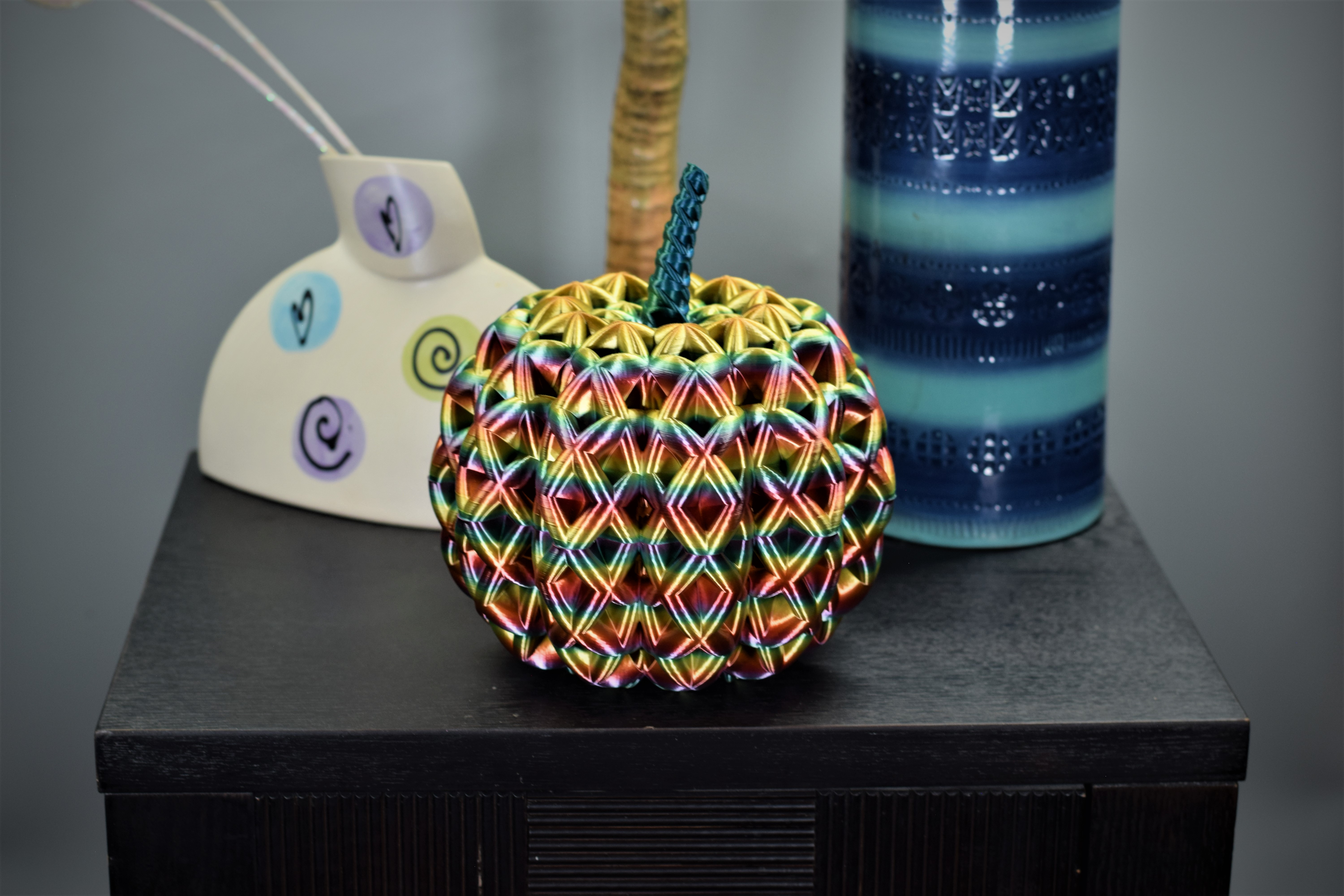 Miniatura 9 do modelo 3D Pumpkin Candy Bowl
