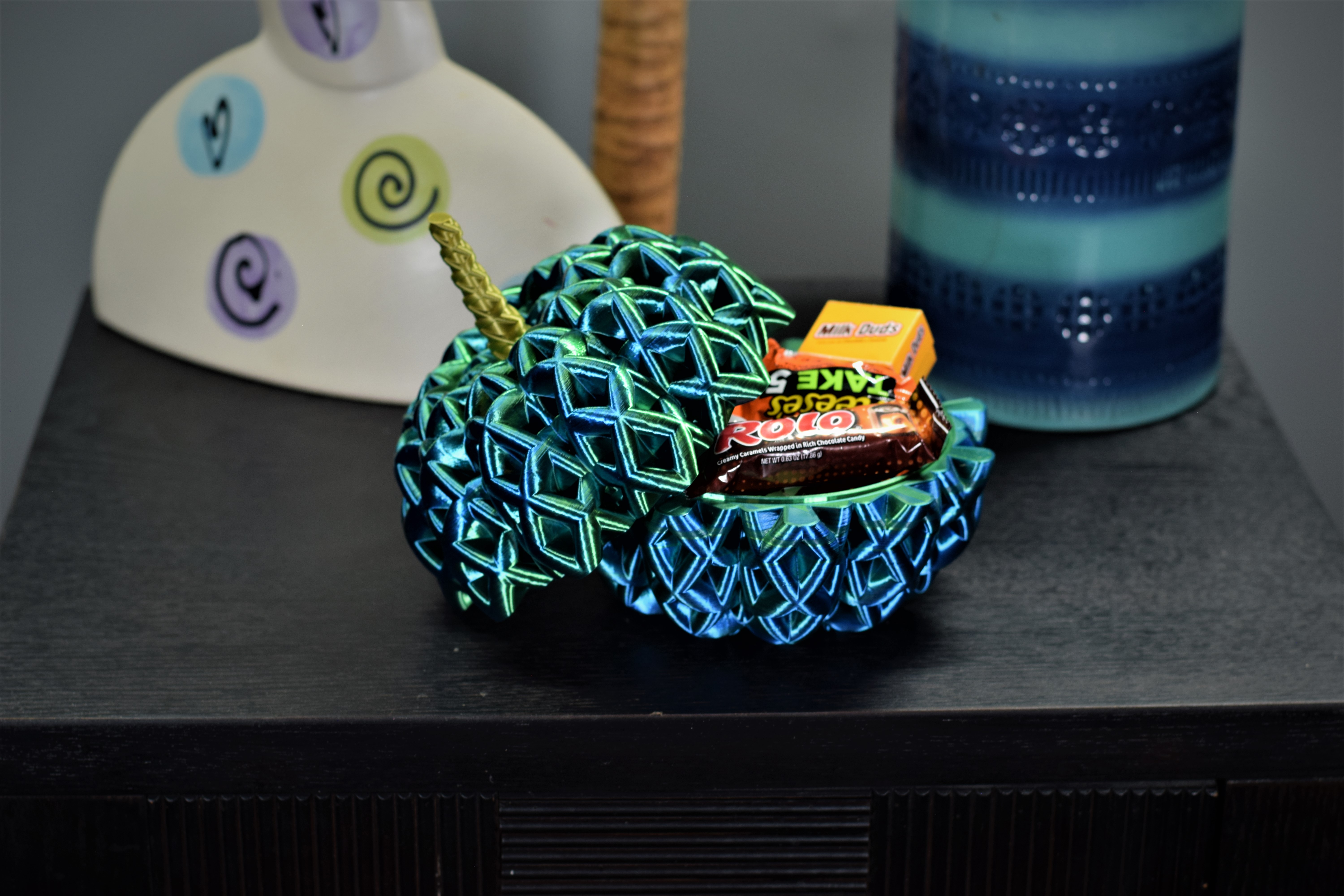 Miniatura 11 do modelo 3D Pumpkin Candy Bowl
