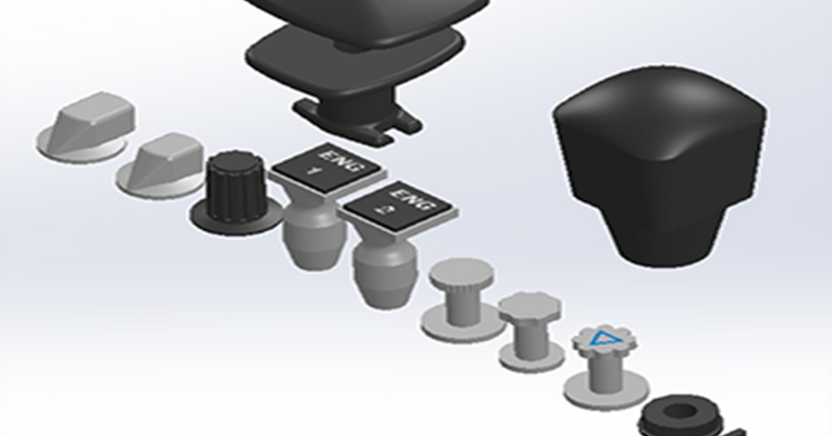Airbus A320 Home Cockpit Knobs by MartinAM Download free STL model