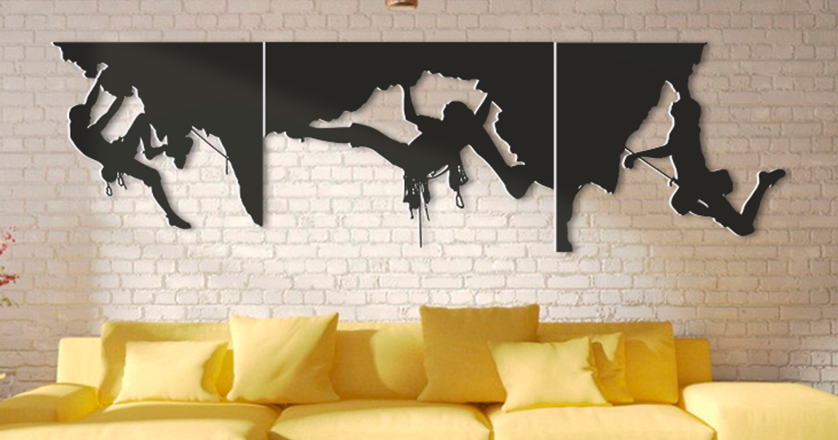 Rock Climbing set by mishkin2 Download free STL model