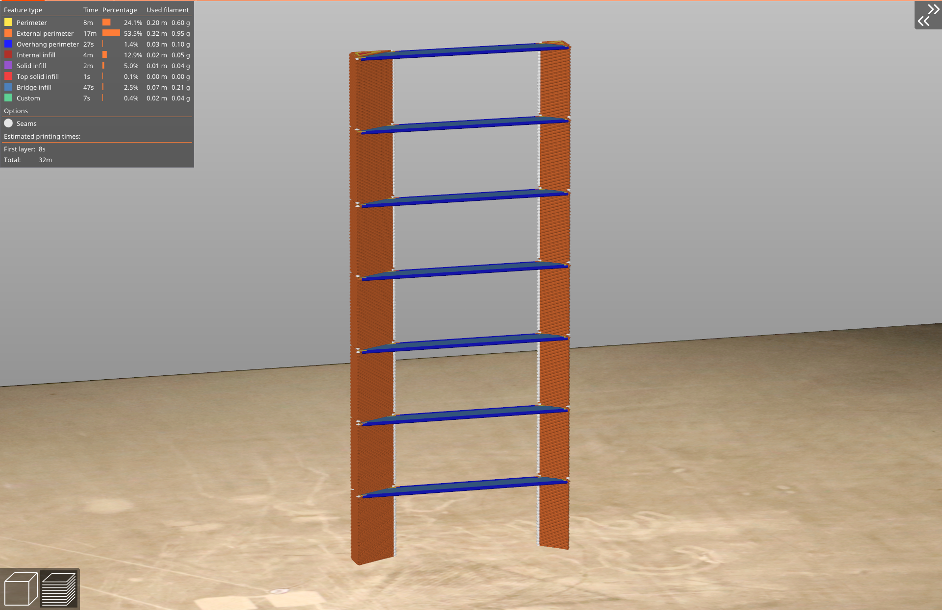 Simple test tower