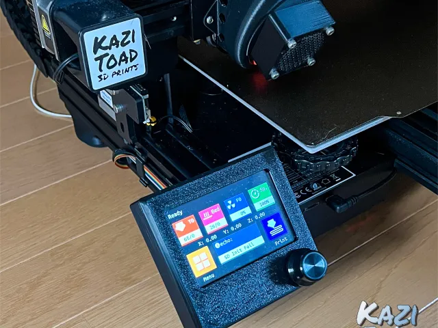 Magnetic screen mount for BigTreeTech BTT TFT35-E3