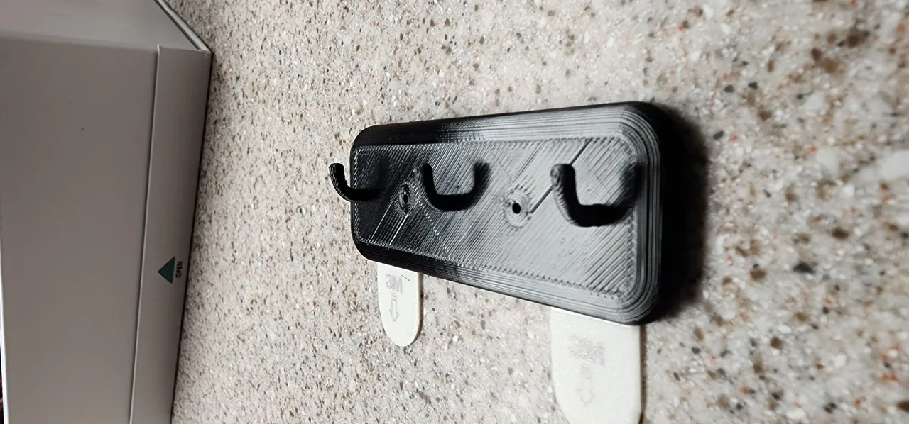 Wall hooks by Wallace3D | Download free STL model | Printables.com
