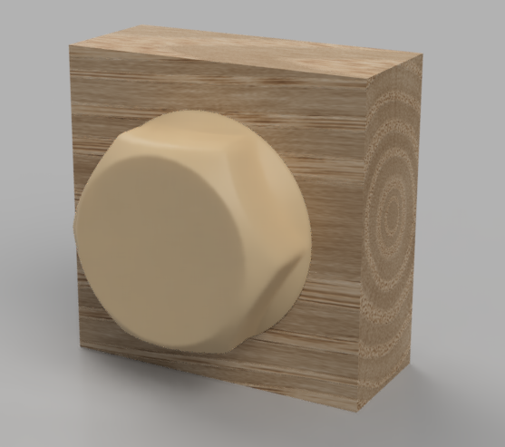 Plug for Deadbolt Hole — miniatura 2