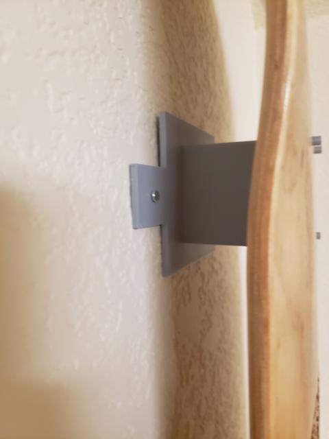 Skateboard Deck Wall Mount