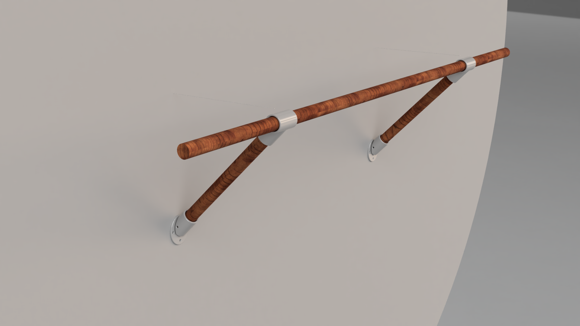 Wall Mounted Clothes Rack, Coat Hanger