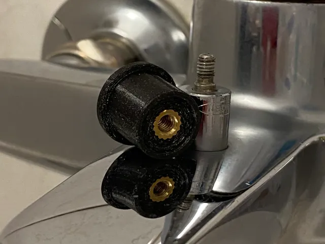 Faucet knob (M4 threaded insert)