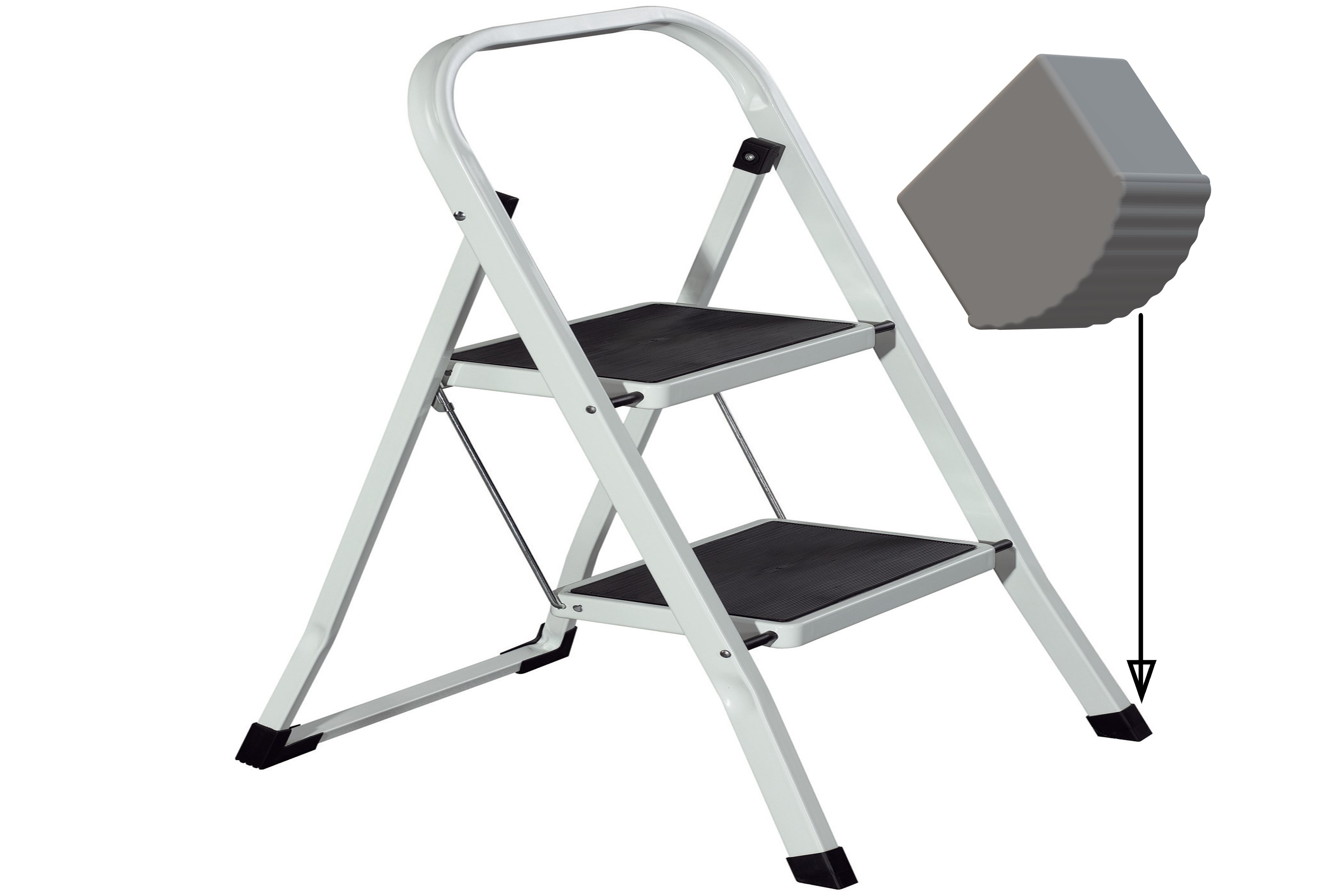 Ladder foot repair