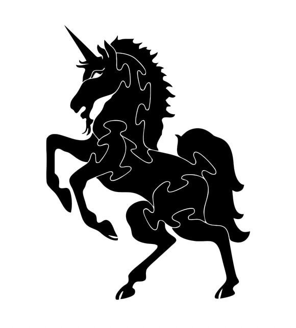 Unicorn Puzzle - 2d