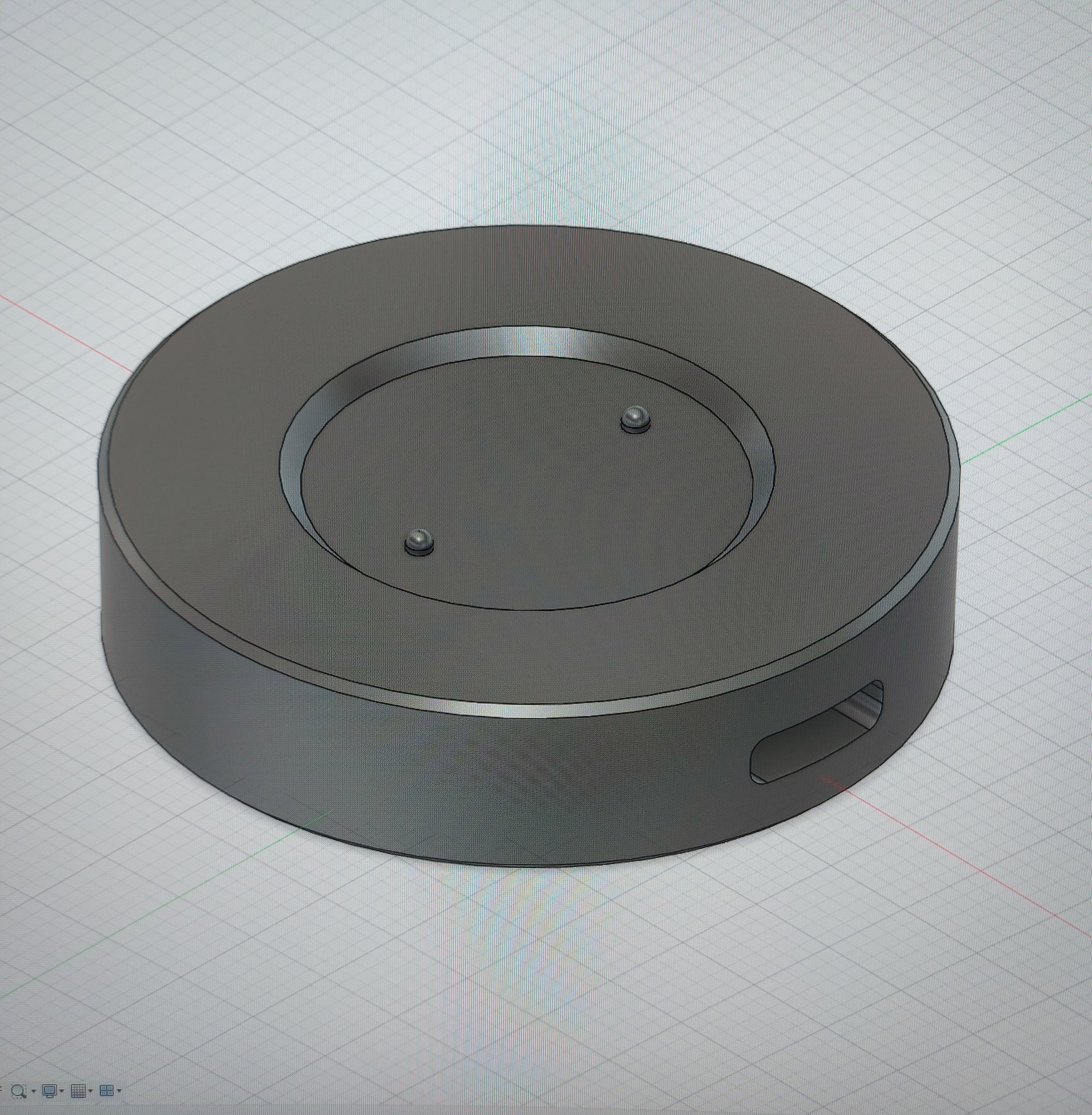 Modell der Ladestation der Huwei GT2 / Chargeing device model for Huwei GT2