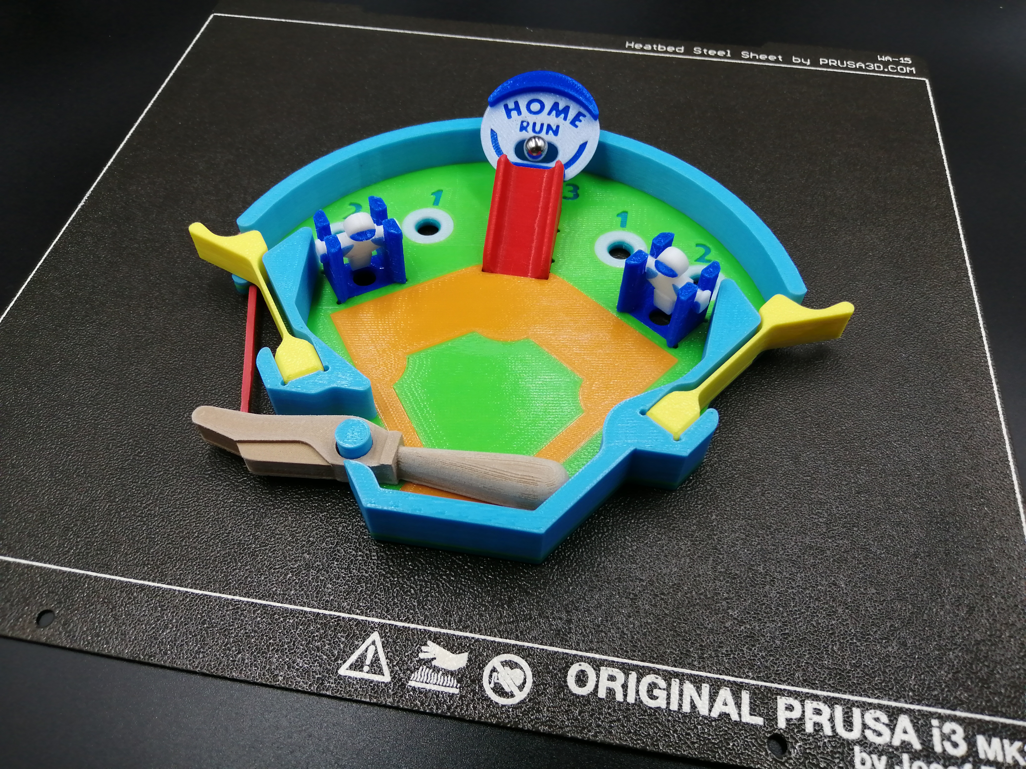 Miniatura 6 do modelo 3D Baseball Pinball