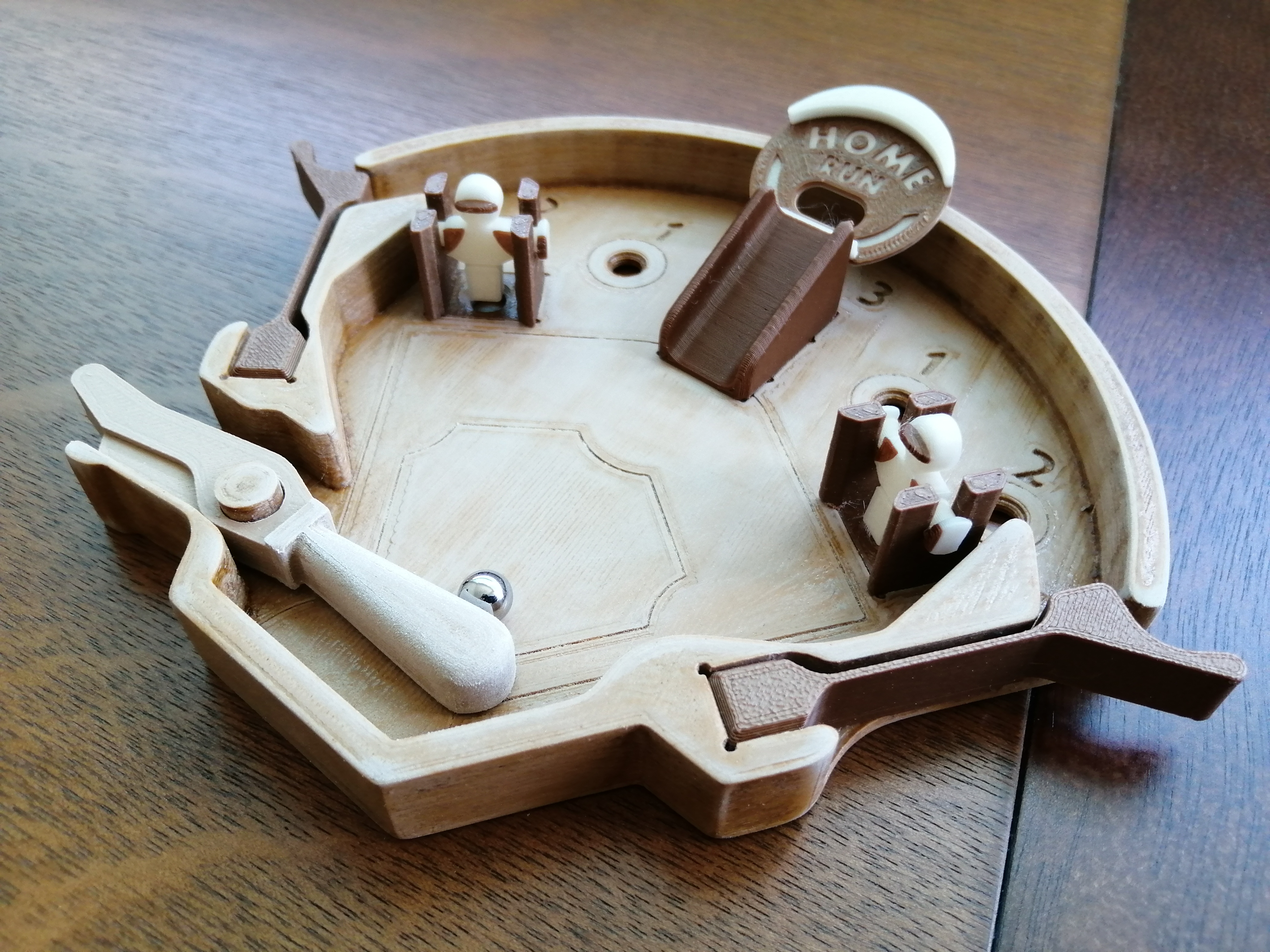 Miniatura 4 do modelo 3D Baseball Pinball