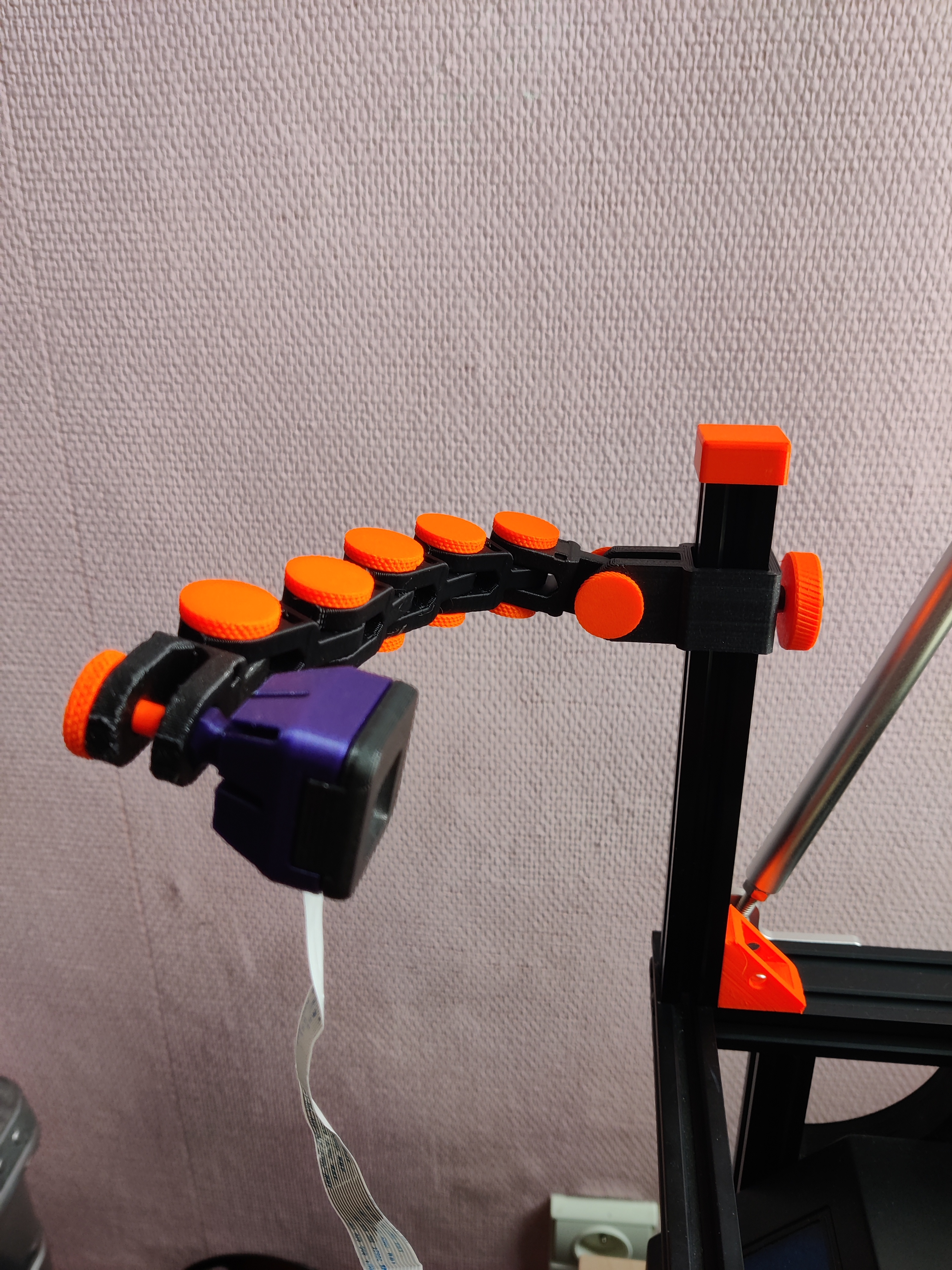 2020 Extrusion Adapter for "Articulating Raspberry Pi Cam Mount"