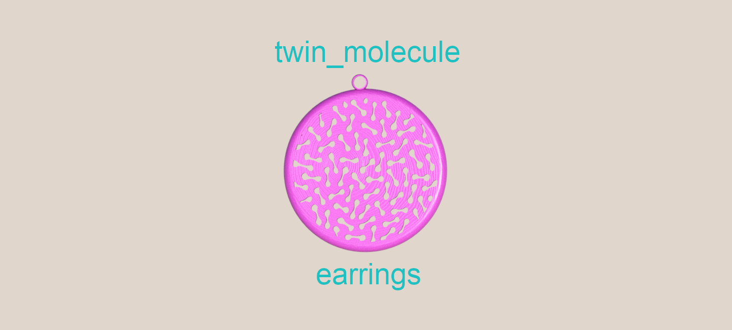 twin_molecule earrings