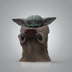 Star Wars (Inspired) Baby Yoda Jedi Training HueForge Grogu - 3D