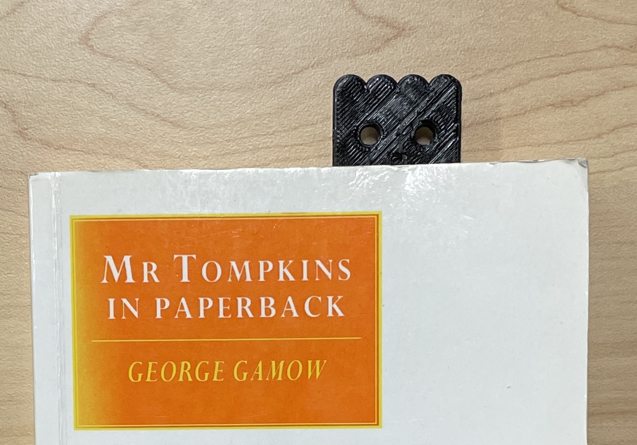 Ghoulish Ghost Bookmark