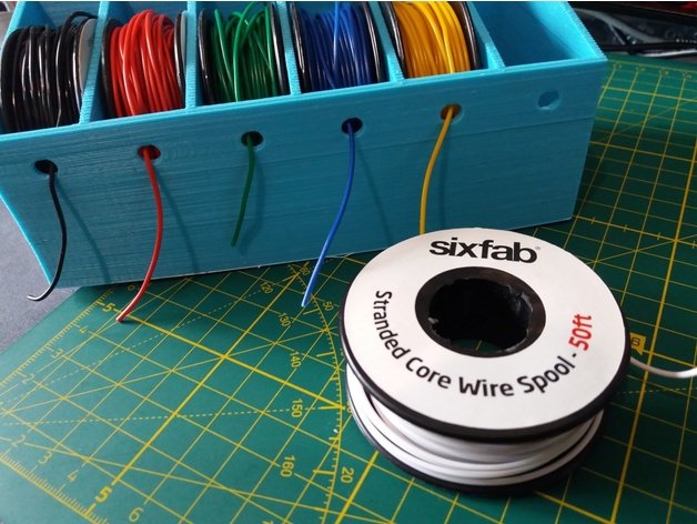 WireBox to hold Sixfab wire spools