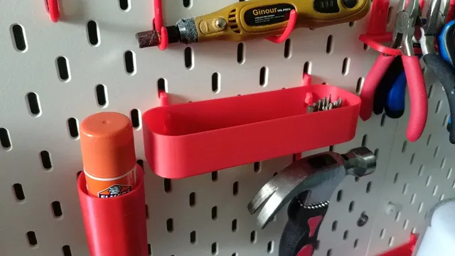 Skadis Pegboard Shelf / Container Remix