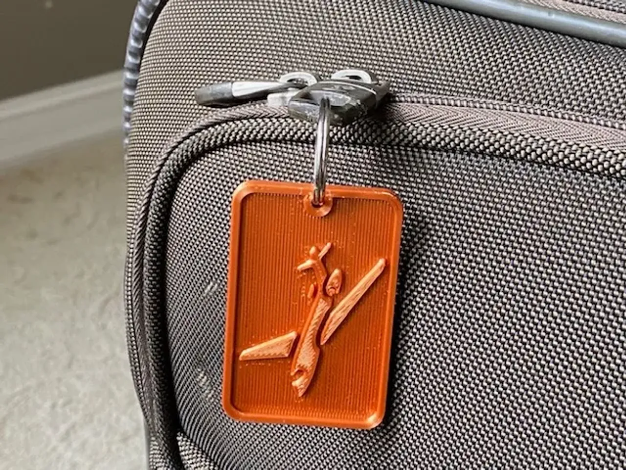 Airplane Bag Tag