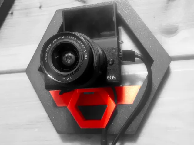 Camera Mount For Wall Mounted Modular Hexagon