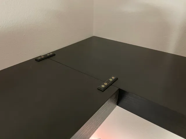 Ikea Lack shelf connector