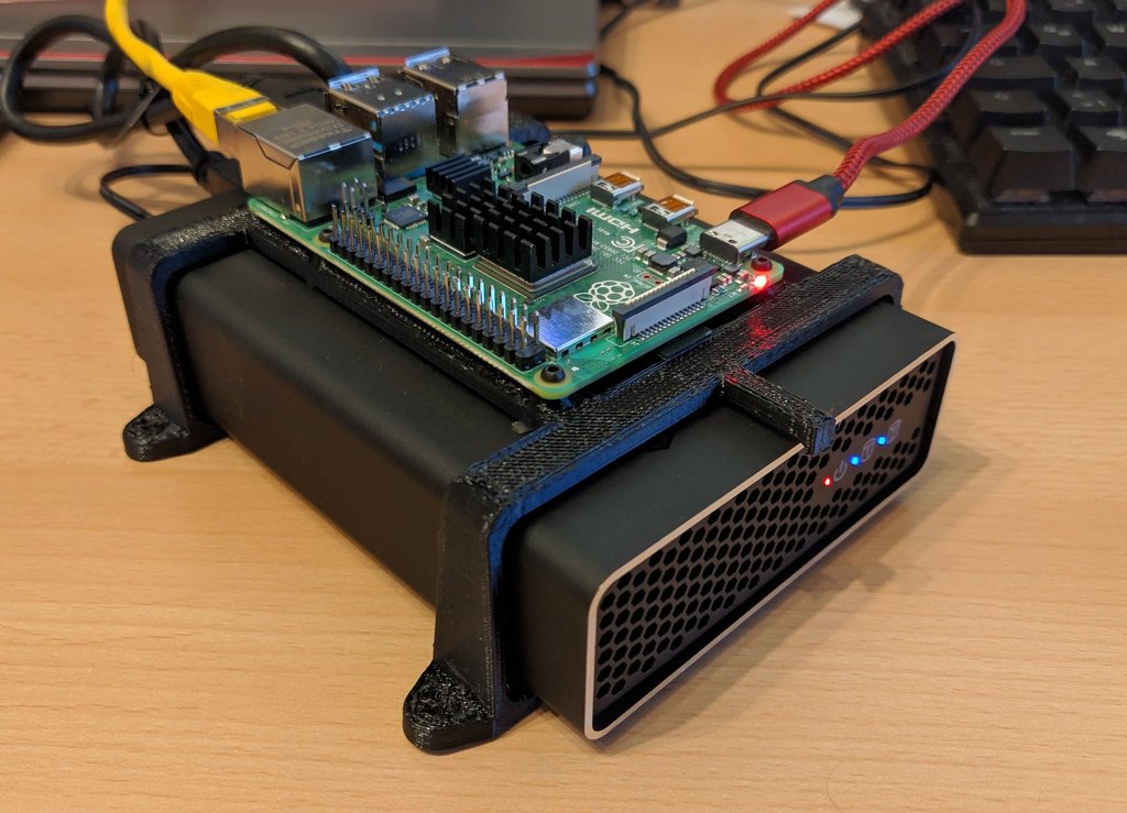 Rasperry Pi 4 NAS Mount