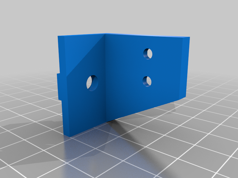 Miniatura 2 do modelo 3D Hypercube Evolution Bed Cablechain Mount