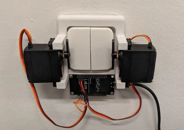 Dual Light Switch Control Frame